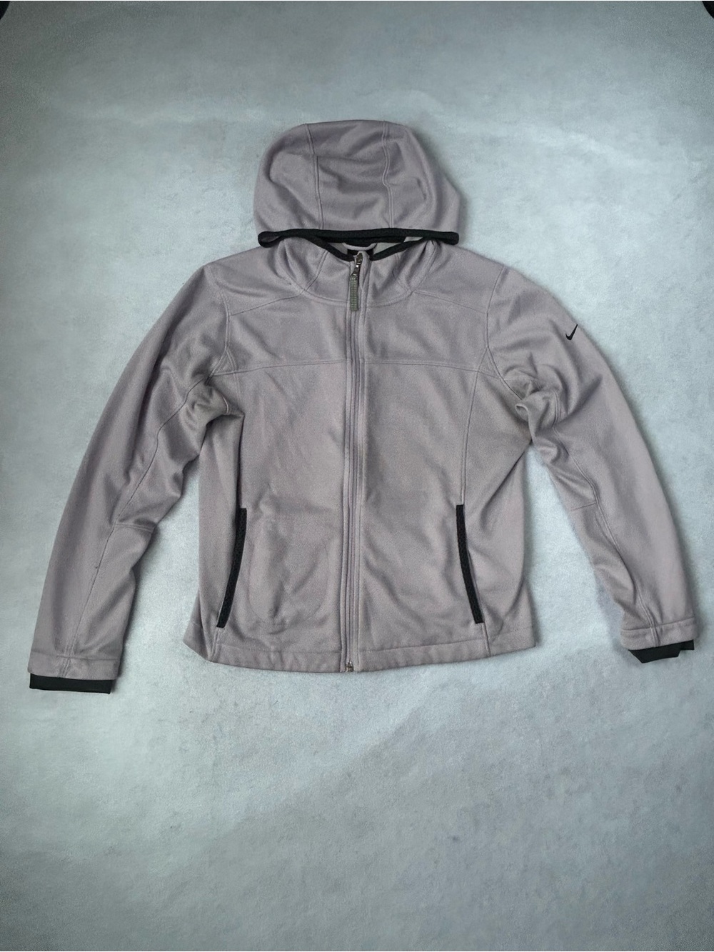 Nike Light Purple Full-Zip Hooded Activewear Jacket XS